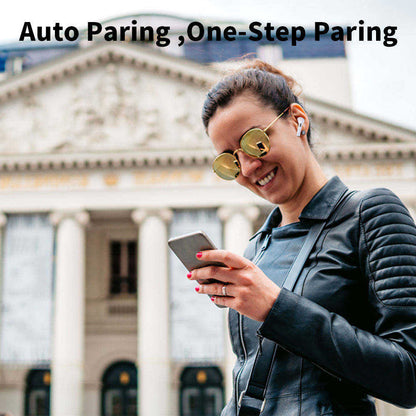 Airpods Wireless Earbuds | Deep Bass, Touch Control, 25H Playtime